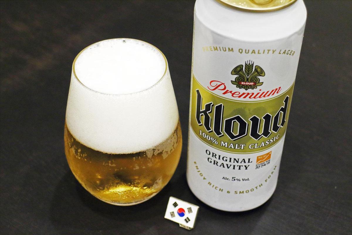 韓国のビール「Kloud(クラウド)」堪能！【世界遺産とビールと私】