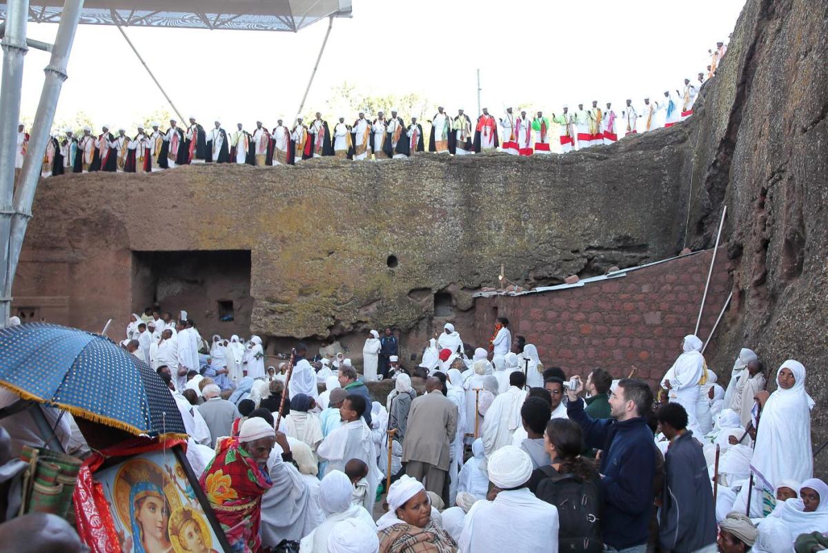 NHKラジオ第1マイあさ！12月はエチオピアの世界遺産「ラリベラの岩窟教会群」をご紹介